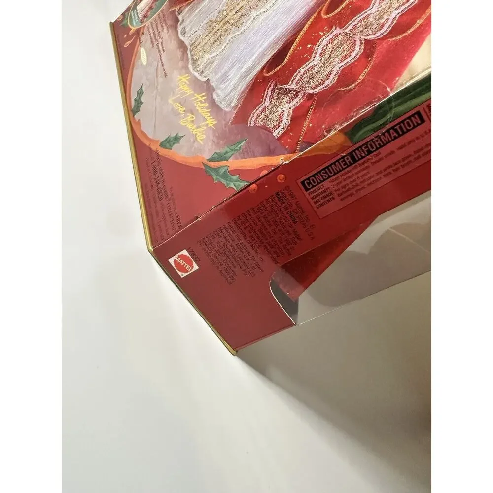 1997 Happy Holidays Special Edition Barbie Doll Mattel Brown Hair NIB